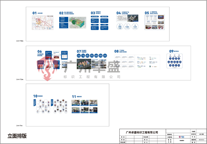 广州医谷展厅排版